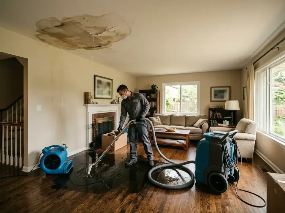 attic-pipe-burst-ceiling-drip-008 — frequently asked questions, Water Damage Restoration & Carpet Care in West Nyack, NY